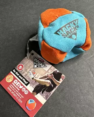 Wham-O Hacky Sack Footbag Hackysack Foot Trainer Orange Teal Blue NEW • $7.49