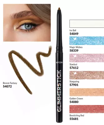 Avon Glimmerstick Retractable Diamonds Eyeliner. Choose Your Colour • £6.55