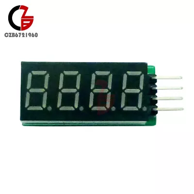 4-digit I2C IIC LED Digital Tube Display Module Red Display DC 5V/3.3V • $1.55