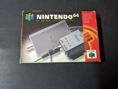 Nintendo 64 N64 RF Modulator EMPTY BOX • $43.71