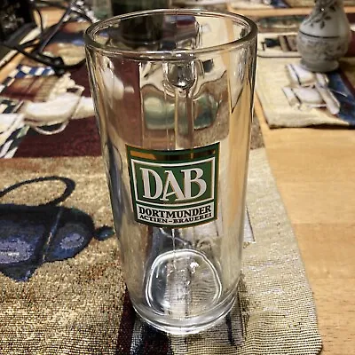 DAB Dortmunder Actien Brauerei 0.4l Glass Beer Mug • $10