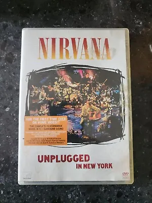 Nirvana - Unplugged Live In New York - Kurt Cobain NTSC Region Free Dave Grohl • $13.28