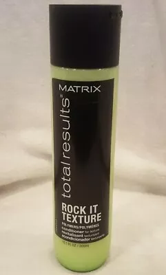 Matrix Total Results Rock It Texture Conditioner 10.1oz Stucture Boost Polymers  • $16
