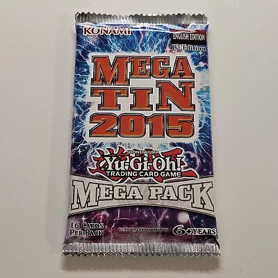 Yu-Gi-Oh! Mega Pack Mega Tin 2015 - 1st Edition 16 Cards - Sealed • £16.50