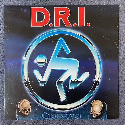 D.R.I. - Crossover 2013 Press W/Lyric Insert CLEAR Vinyl! Near Mint! • $29.99
