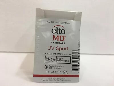 EltaMD UV Sport Broad-Spectrum SPF 50 0.07oz X 40 Pcs   EXP: 06/2025 • $14.99