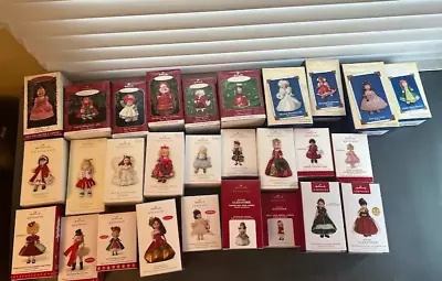 Hallmark Madame Alexander Collection -Complete Series - 1996-2023 - 28 Ornaments • $425