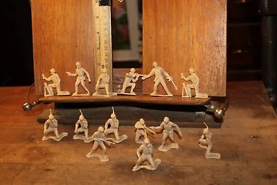 Lot Of 14 Miniature Plastic Soldiers WWII- Vietnam Greenbriar • $7