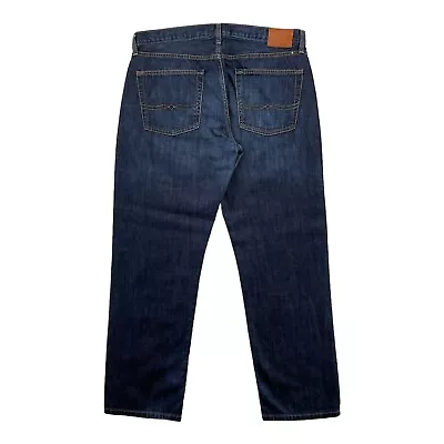 Lucky Brand Men Jeans 36x30 Blue 221 Original Straight Dark Wash Cotton Denim • $19.99
