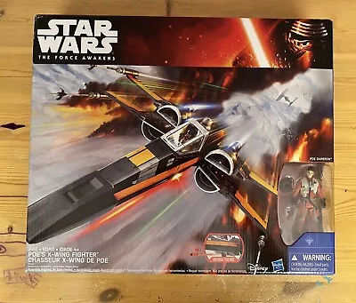 Star Wars Poe’s X-Wing Fighter With Poe Dameron Figure Force Awakens Sealed 2015 • $60