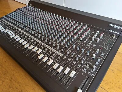 £275 • Buy Mackie SR-24-4 VLZ 24 Channel Mixing Console 4 Bus Mixer