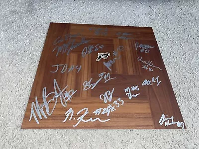 2021-2022 Vcu Virginia Commonwealth Rams Bball Team Signed 12x12 Floor Tile Coa • $104.49