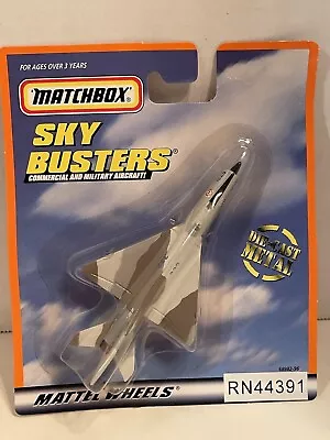 Vintage 2000 Matchbox Skybuster MIG-21 SB6 Military Jet Die-cast Aircraft NIB • $20