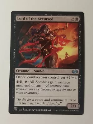 MTG 1x Lord Of The Accursed NM Jumpstart 2022 Anime Art Zombie Commander Deck • $1.49