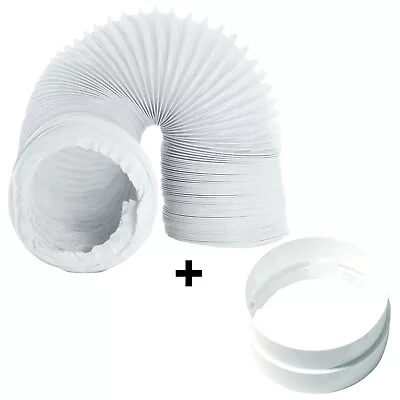 £16.25 • Buy Universal Threaded Tumble Dryer Female Connector Adapter + 4 Metre Hose 4  100mm