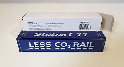 Oxford 76CONT00177 STOBART / LESS CO2 / TESCO 45ft Container No 77 • £14.95