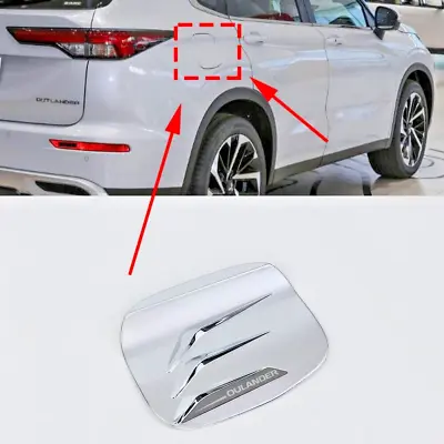 Door Fuel Tank Cap Gas Tank Cover For Mitsubishi Outlander 2023 Car Accessories • $19.82