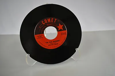 Rare Melvin Jones I'm Old Enough / Little Cathy Carter Coming True Comet 1009 • $15