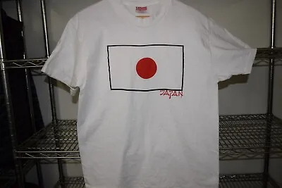 Japan Vtg Single Stitch Usa Made Hanes T Shirt Tag L Fits Medium/Large • $6