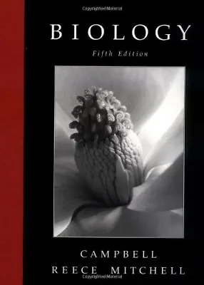 Biology (Fifth Edition) Including CD-ROM By Neil A. Campbell Jane B. Reece La • £4.62