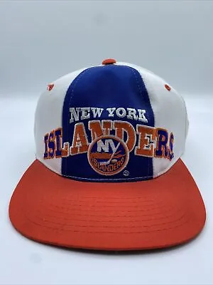 Vintage New York Islanders Starter SnapBack Hat Hockey NHL Rare Hat • $49.99