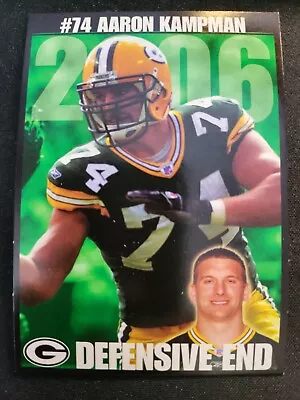 2006 Green Bay Packers Police Aaron Kampman NAVIGATOR PLANNING #15 Card • $1.99