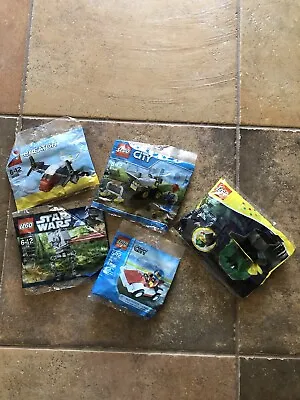 $5.99 • Buy Lot Of 5 LEGO Polybags, Star Wars City Creator  Halloween Party Favors