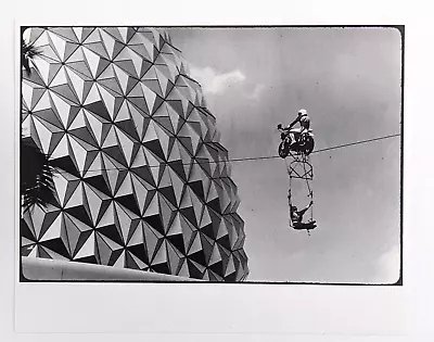 1987 Walt Disney World Epcot Circus Acts Tightrope VTG Photo Lake Buena Vista FL • $12.99