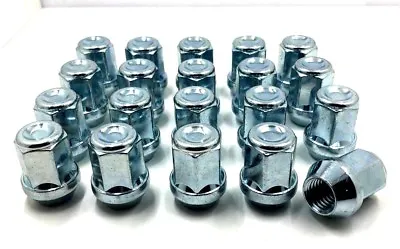 20 X ALLOY WHEEL NUTS FOR VOLVO V50 M12 X 1.5 19MM HEX BOLTS STUDS LUGS  [4] • $23.01