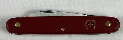 Victorinox Swiss Army Single Blade Folding Pocket Knife Stainless Steel Rostfrei • $9.95