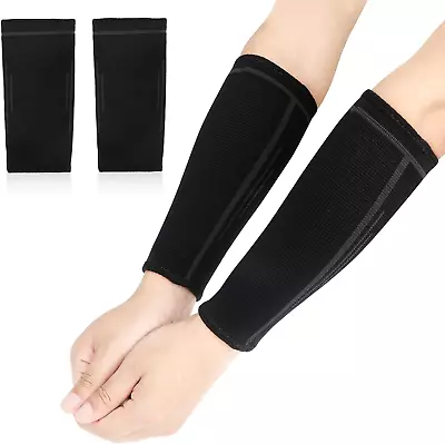 2 Pairs Volleyball Arm Sleeves Volleyball Arm Pads Volleyball Elbow Pads Voll • $19.99