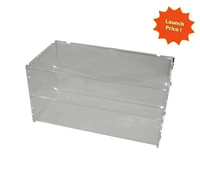 thumbnail image 2 of Two-Tier Acrylic Bakery Display Case – Countertop Cabinet For Cupcakes, Donuts, Pastries – Wholesale POS 2 of 3