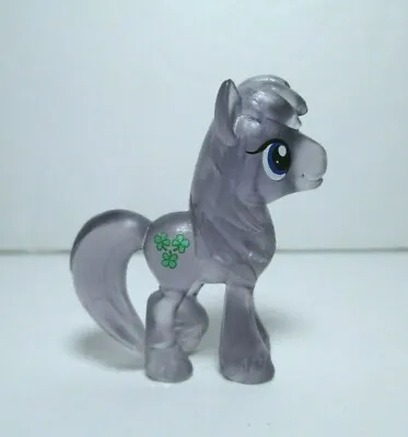 2015 My Little Pony FiM Blind Bag Wave #14 2  Transparent Lucky Clover Figure • $3.25