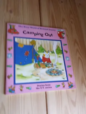 $15.81 • Buy Richard Scarry Busy World Of Richard Scarry CAMPING OUT 1994 Vtg Richard Scarry