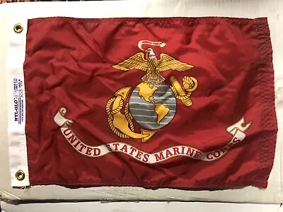 12  X 18  United States Marine Corp Flag / Annin NYL-GLO Nylon Banner • $16