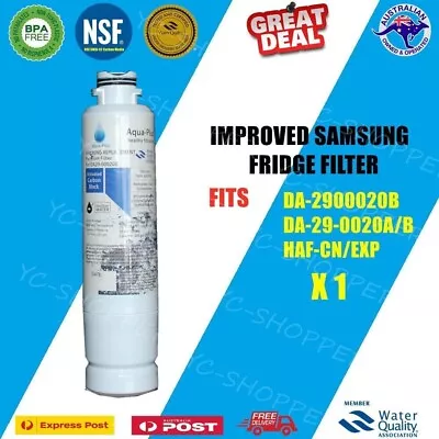 Samsung DA29-00020B Premium Compatible Replacement Water Fridge Filter Cartridge • $25.95