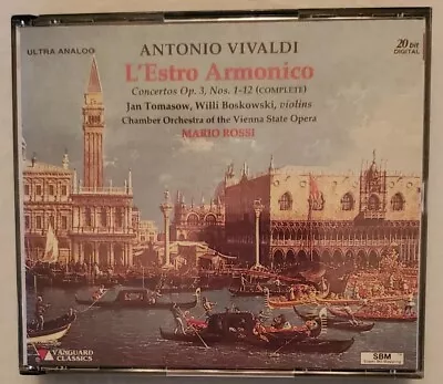 Vivaldi L'Estro Armonico - 2 CD Set   Vanguard Classics • $9.99