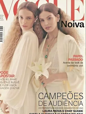 Vogue Brazil Brides 2018 Camila Queiroz Laura Neiva Fashion Beauty  • $17.43