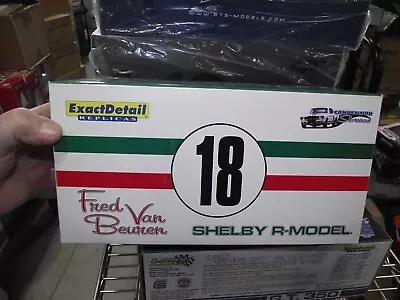 Exact Detail 1/18 Fred Van Beuren 1965 Ford Mustang Shelby GT350 #18 NIB • $7.77