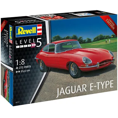 Revell 1/8 Jaguar E-Type Model Kit Limited Edition Big Scale • £119.99