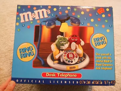 M&M Telephone In Original Box - New Never Used • $45