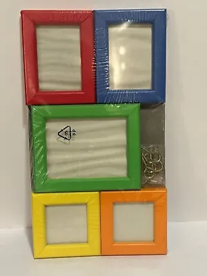 IKEA Kalibri Multicolor 5 Photo Frame Picture  Set New Sealed Rare • £37.96