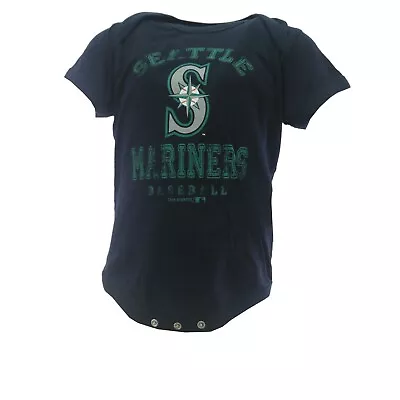 Seattle Mariners Official MLB Baby Infant Size Creeper Bodysuit New With Tags • $12.99