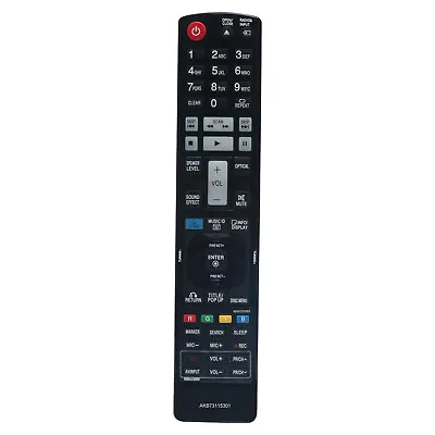 AKB73115301 Remote Control For LG HR550S Hr570s 3d Blu-ray Disc Player • £10.30