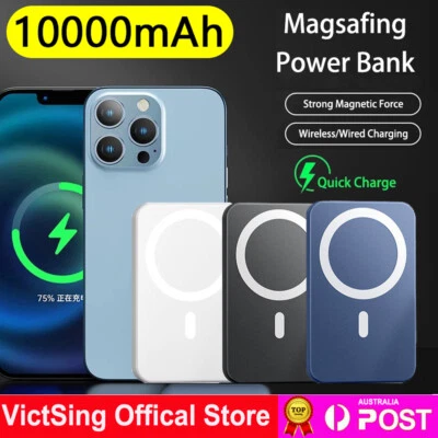 $35.14 • Buy Magnetic MagSafe Power Bank Wireless Battery Charger For IPhone 14 13 12 Pro Max