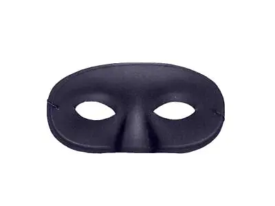 $8.99 • Buy Black Domino Lone Ranger Eye Mask