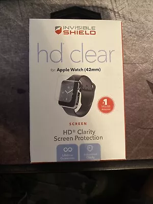 ZAGG - HD Clear Shield Screen Protector For Apple Watch 42mm - Clear • $7.99