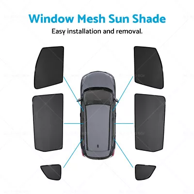 Car Window Sun Blind Shade Mesh Suitable For Nissan Xtrail X-trail 2013-2022 • $22.29