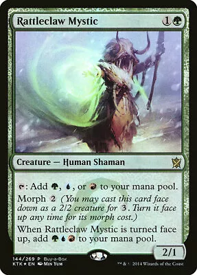 $1.62 • Buy Rattleclaw Mystic (Buy-A-Box) [Khans Of Tarkir Promos] Near Mint Foil MTG EDH
