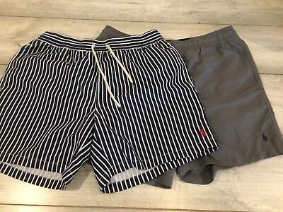 MEN'S SHORTS RALPH LAUREN POLO SWIMMING BUNDLE X 2 SIZE XL • £15